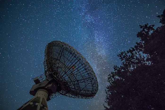 Radar dish